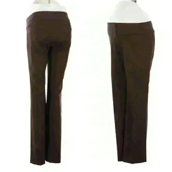 LOFT Pants - Ann Taylor Loft Maternity brown dress pants 2
